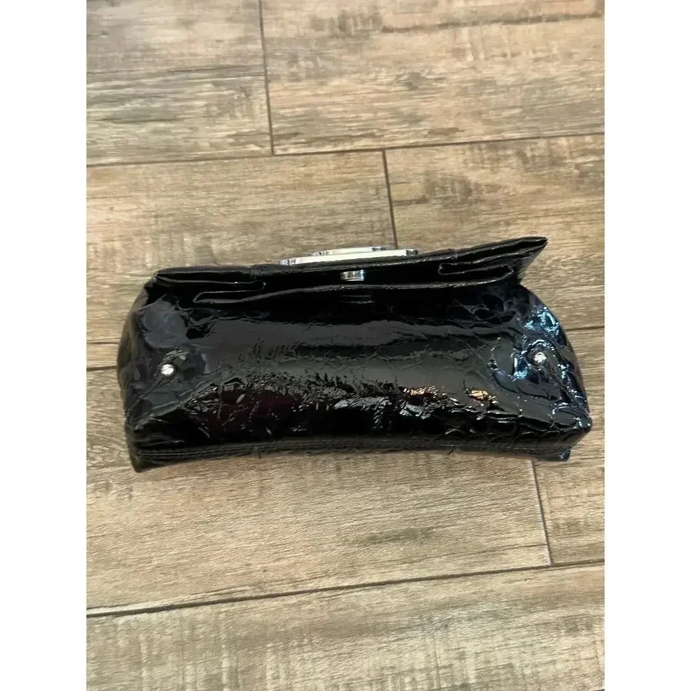 Guess Black Leather Clutch
